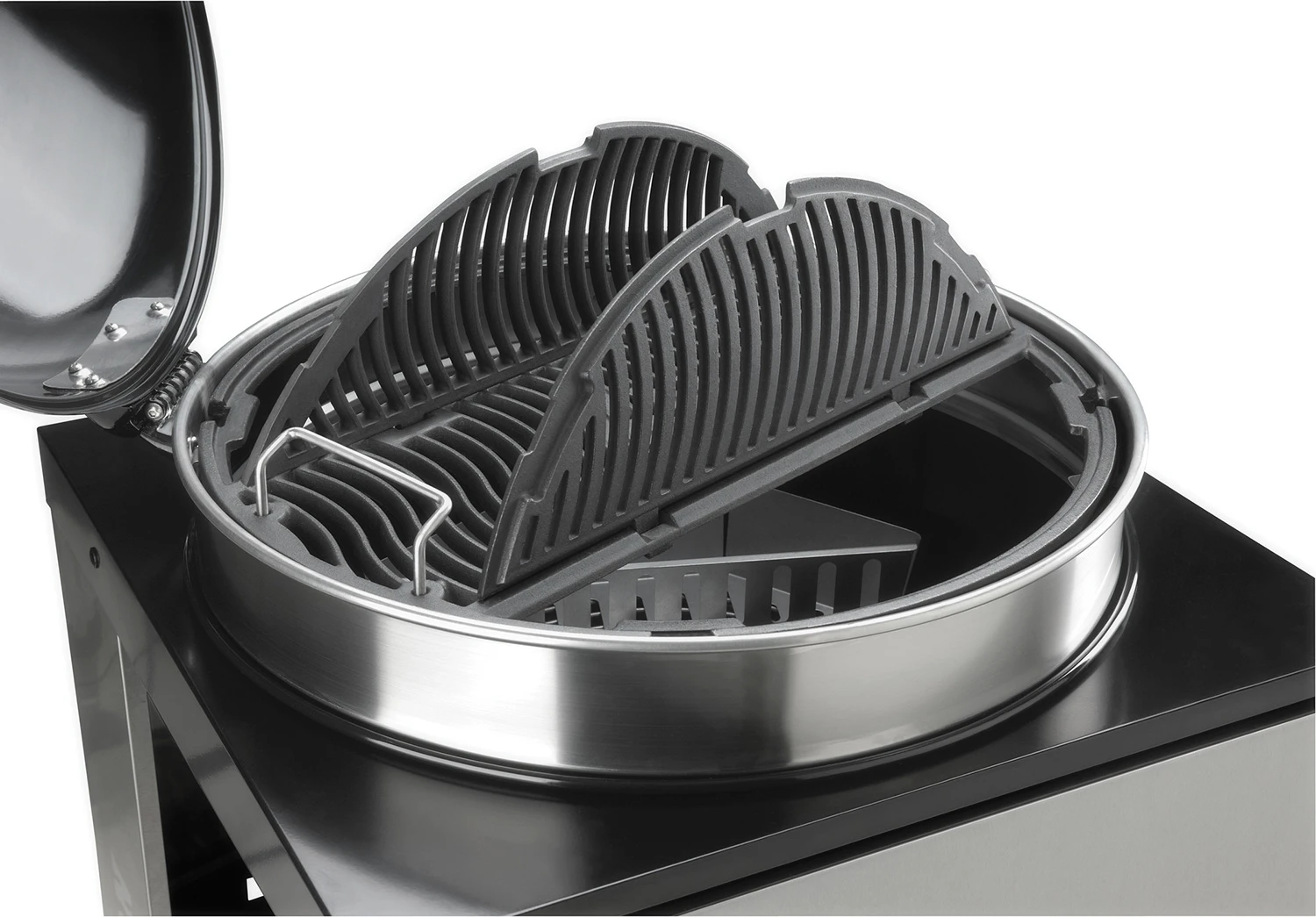 Napoleon Holzkohlegrill Kugelgrill Ø 57cm Im Rollwagen Mit Gussrost Und Deckelscharnier PRO22K-Cart-2 11 Napoleon Holzkohlegrill Kugelgrill Ø 57cm Im Rollwagen Mit Gussrost Und Deckelscharnier PRO22K-Cart-2 – Bild 9