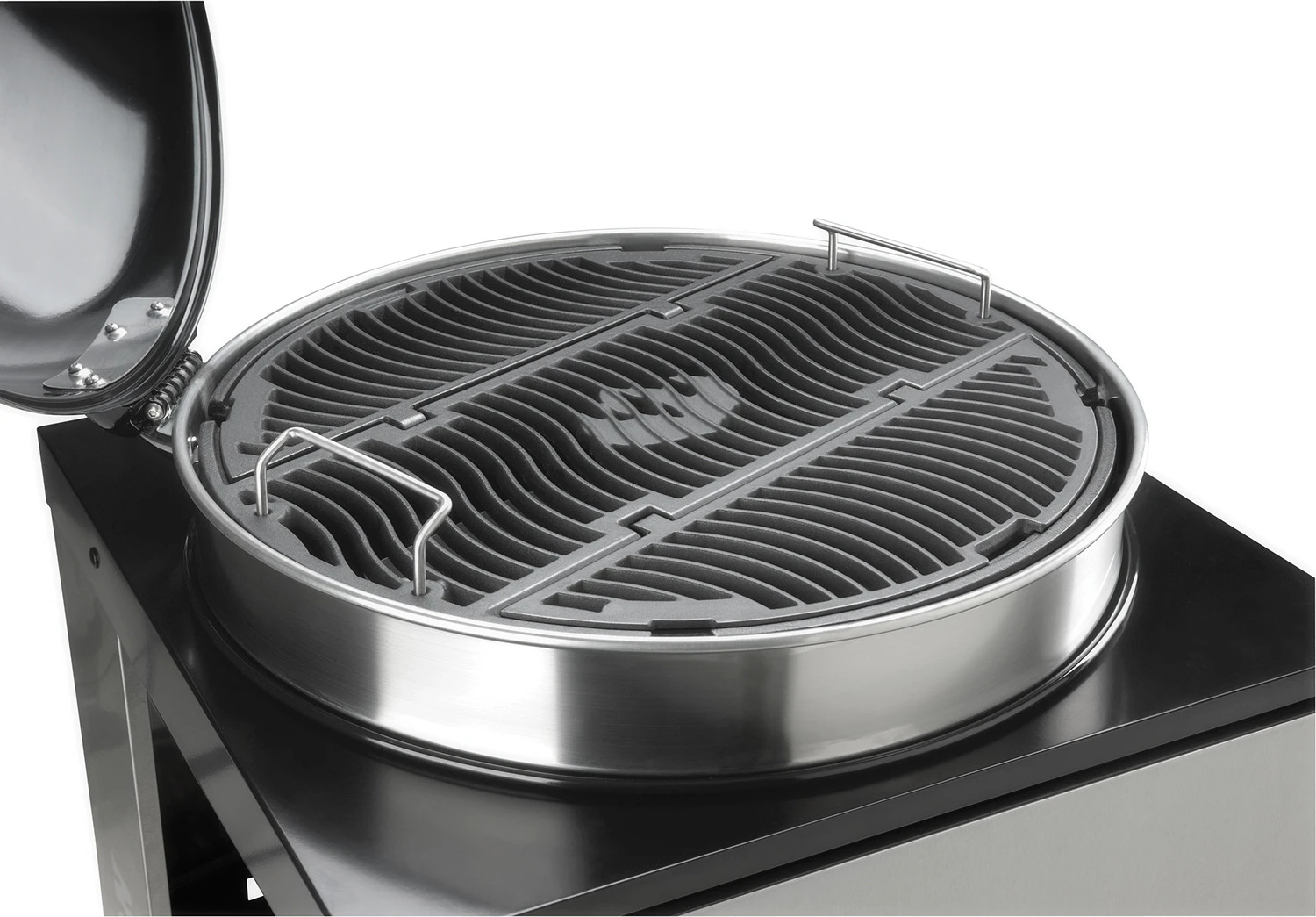 Napoleon Holzkohlegrill Kugelgrill Ø 57cm Im Rollwagen Mit Gussrost Und Deckelscharnier PRO22K-Cart-2 9 Napoleon Holzkohlegrill Kugelgrill Ø 57cm Im Rollwagen Mit Gussrost Und Deckelscharnier PRO22K-Cart-2 – Bild 7