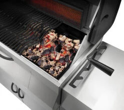 Napoleon Charcoal Professional Edelstahl Holzkohlegrill PRO605CSS -Camping Geschäft napoleon holzkohlegrill pro605css Glut