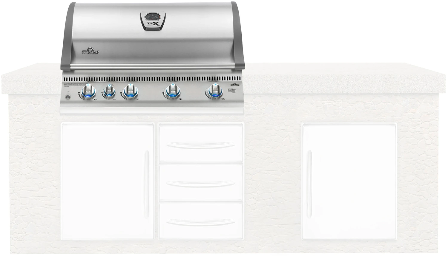 Napoleon LEX 605 Edelstahl Einbaugrill Gas - Modell 2023 4 Napoleon LEX 605 Edelstahl Einbaugrill Gas - Modell 2023 – Bild 2