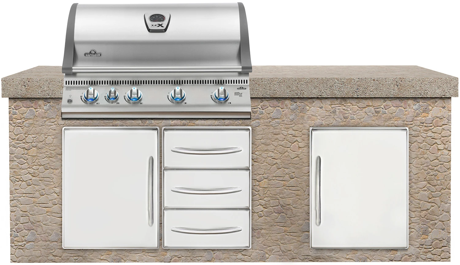 Napoleon LEX 605 Edelstahl Einbaugrill Gas - Modell 2023 5 Napoleon LEX 605 Edelstahl Einbaugrill Gas - Modell 2023 – Bild 3