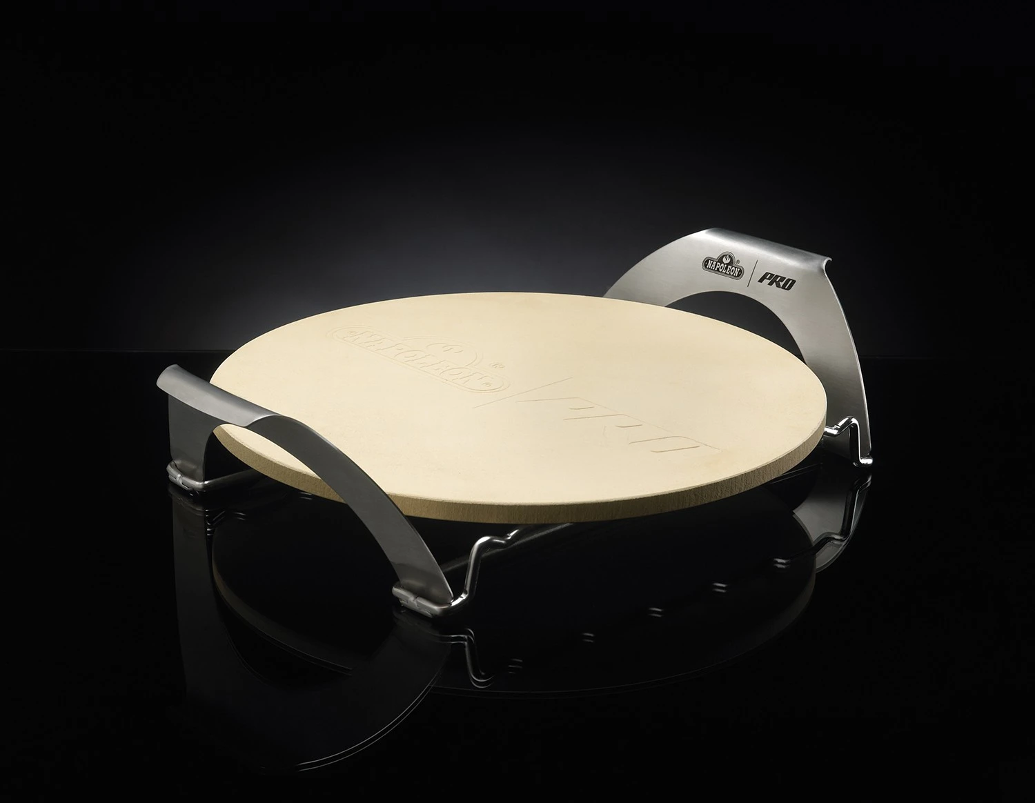 Napoleon PRO Pizzastein Mit Halterung Und Spießen - Auslaufartikel 5 Napoleon PRO Pizzastein Mit Halterung Und Spießen - Auslaufartikel – Bild 3