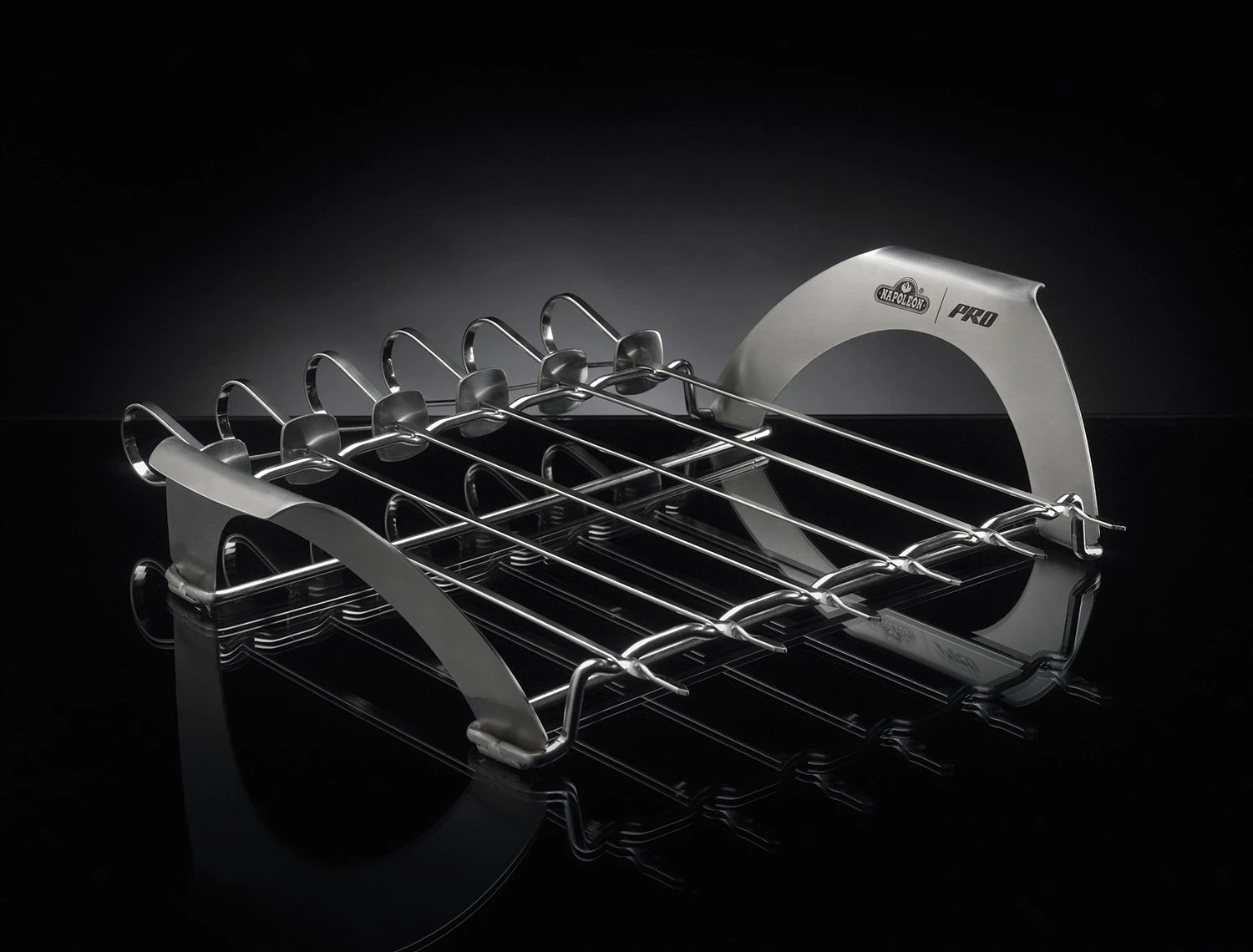 Napoleon PRO Pizzastein Mit Halterung Und Spießen - Auslaufartikel 6 Napoleon PRO Pizzastein Mit Halterung Und Spießen - Auslaufartikel – Bild 4