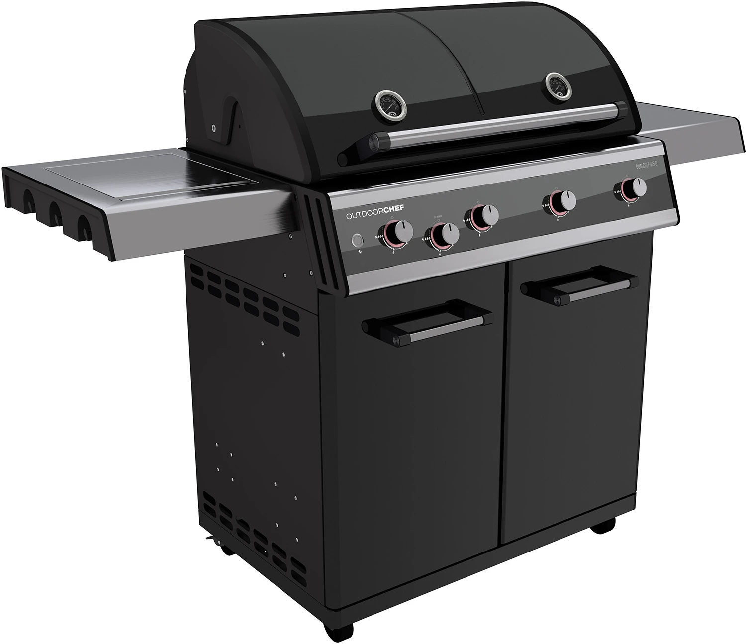 Outdoorchef Dualchef 425 G Gasgrill Mit Seitenkocher 4 Outdoorchef Dualchef 425 G Gasgrill Mit Seitenkocher – Bild 2