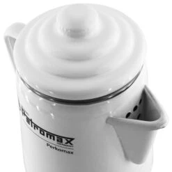 Petromax Tee- Und Kaffee-Perkolator / Weiß Emailliert (1,3 Liter) -Camping Geschäft petromax perkolator detail per 9 w