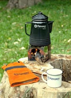 Petromax Tee- Und Kaffee-Perkolator / Schwarz Emailliert (1,3 Liter) -Camping Geschäft petromax perkolator kaffee per 9 s