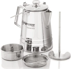Petromax Perkolator Perkomax Le14 / Edelstahl (2,1 Liter) -Camping Geschäft petromax perkomax teile per 14 le