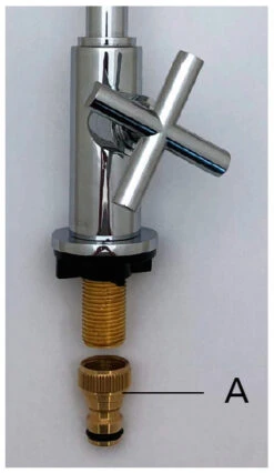 Rösle Gasgrill Videro G4-SK VARIO+ Edelstahl - Modell 2022 9 Rösle Gasgrill Videro G4-SK VARIO+ Edelstahl - Modell 2022 -Camping Geschäft roesle anschluss wasserhahn 25537