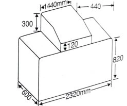 Universal 6-Brenner Gasgrill Abdeckhaube -Camping Geschäft ziegler brown abdeckhaube 6b abmessungen 3 1495638699